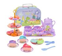 CoudarTitie Accessoires de Jeu D'imitation pour Aliments, Desserts, Cuisine pour Enfants, Service à Thé pour Petites Filles et Tout-petits, StyleB