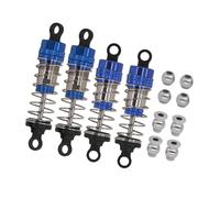 CoudarTitie Amortisseurs RC Kit Amortisseur à Huile Métal Ensemble Pièces Voiture RC Suspension avant Arrière Combo Système Étanche Perfectionné Adapté Aux Amateu, Bleu