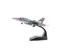 CoudarTitie Avion de Chasse Miniature à L'échelle 1:100, En Alliage Moulé sous Pression, avec Socle, Idéal pour Un Bar Ou Un Meuble TV. Cadeau Parfait pour Ad