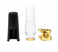 CoudarTitie Bec xophone En Transparent Réglable Kit Bec xophone Boîte Rangement Pratique pr