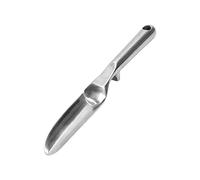 CoudarTitie Bêche de Jardin Robuste Outil de Désherbage En Aluminium pour Déracinement Portable Multifonction Poignée Confortable Adapté Au Jardinage Camping Rand, petit pointu