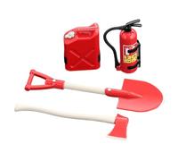 CoudarTitie Bidon D'essence pour Crawler Radiocommandé 1/10 - Kit D'accessoires à Monter Soi-même pour Crawler Radiocommandé Robuste SCX10 à L'échelle