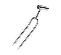 CoudarTitie Binette de Jardin Manuelle, Aérateur de Pelouse Ergonomique et sans Effort à Deux Dents