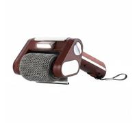 CoudarTitie Brosse Gril Électrique Portable avec Mécanisme Rotation pour Éliminer les Résidus Cuisson Câble Inclus et Gants Protection Noirs Convient aux