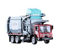 CoudarTitie Camion-poubelle Jouet de Chantier, Jouet Sensoriel et éducatif pour Le Développement Précoce Des Enfants de 4 à 7 Ans. Cadeau Idéal pour Les Enfants D, Gris