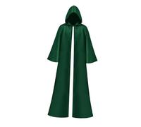 CoudarTitie Cape à Capuche D'Halloween, Longue Cape Gothique, Robe à Capuche Sinistre pour Carnaval