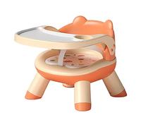 CoudarTitie Chaise de Repas Bébé pour Nourrissons Pratique Plateau Détachable Système Sécuritaire PVC Réglable Adaptée Aux Repas Des Enfants Activités à