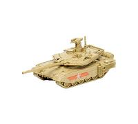 CoudarTitie Char Chenillé à Monter Soi-même à L'échelle 1:72, Véhicule Blindé, Modèle Réduit 4D pour Décor de Table, Collection, T90MS jaune