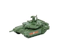CoudarTitie Char Chenillé à Monter Soi-même à L'échelle 1:72, Véhicule Blindé, Modèle Réduit 4D pour Décor de Table, Collection, T90MS vert