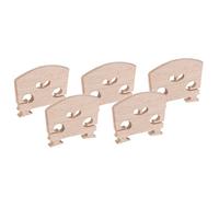 CoudarTitie Chevalet de Violon En Bois D'érable (5 Pièces) pour Violon 4/4 (accessoire pour Violon Standard).