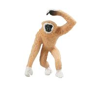 CoudarTitie Chimpanzé Figurine Statuette Modèle Animaux Miniature Ornement Réaliste Fait Main pour Décoration Maison Salon Convient à Offrir Décoration Intéri,