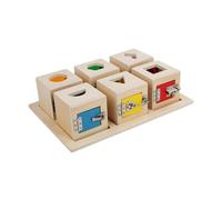 CoudarTitie Coffret à, Tableau D'activités, Jouet éducatif Interactif et Lisse pour Parents et Enfants de 1 à 4 Ans. Cadeau D'anniversa