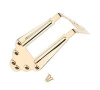 CoudarTitie Cordier de Guitare Cordes, Chevalet de Remplacement pour Guitare électrique à Caisse Creuse, Pièce Métallique
