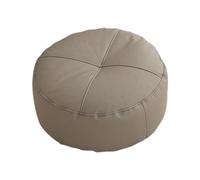 CoudarTitie Coussin de Sol Rond en Polyuréthane Au Design Ergonomique, Utilisable comme Tapis de Méditation, Canapé Ou Banc, Gris foncé