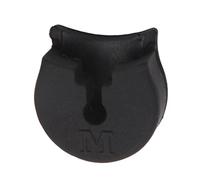CoudarTitie Coussin Repose-pouce Clarinet Protecteur Doigt Clarinet Repose-pouce Coussin Silicone Souple Accessoire pour Doigt Adapté à Clarinette École de Musiqu, Noir, 20x21x10mm