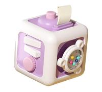 CoudarTitie Cube D'activités pour Le Jeu Sensoriel et Le Développement, Violet