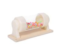 CoudarTitie de Pluie Rainmaker Mini En Bois, Cadeau Musical pour Tout-petits, Jouet éducatif, Instrument de Musique à Hochet En Forme de Tube de Pluie