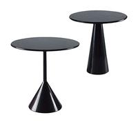 CoudarTitie Deux Modèles de Tables de Poupée Réalistes pour La Décoration Du Salon, Noir