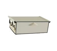 CoudarTitie Doublure de Chariot Sac de Remplacement pour Poussette de Marché Garniture de Protection et Housse Amovible Facile à Nettoyer Adaptée pour Les Course, Beige 74cmx45cmx25cm