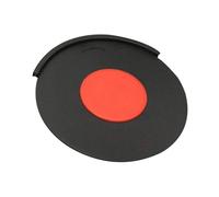 CoudarTitie Drum Mute Pad Pack de Sourdines Batterie Pad Tampon Silencieux Caoutchouc Longue Durée Centre pour Réponse Ajustable Baisse de Volume 90 pour Cent, Tampon Rond 13 Po