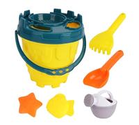 CoudarTitie Ensemble de Jeux de Plage pour Enfants, Jouet D'imitation, Cadeau D'anniversaire, Bac à Sable, Seau, Pelle, Râteau pour Enfants, Garçons