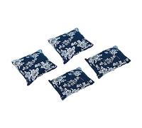 CoudarTitie Ensemble de Meubles de Luxe pour Maison de Poupée - Collection Complète de Salon, fleuri bleu