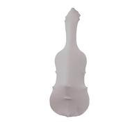 CoudarTitie Étui de Protection pour Violoncelle En Soie, Portable, Fermeture à Cordon, Protection Contre La Poussière, Gris