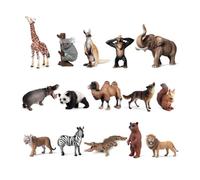 CoudarTitie Figurine Faune Sauvage Figurine Animal Jouet Miniature Modèle Collection Détails Réalistes Texture Peinte Convient aux Cadeaux d'enfants et à la Décoration