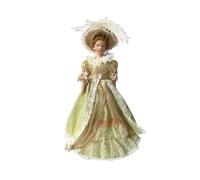 CoudarTitie Figurines Miniatures pour Maisons de Poupées, Figurines de Collection, Figurines de Modèles Réduits, Jouets Féminins, En Dentelle de Tissu Réaliste, C, Jaune