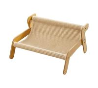 CoudarTitie Griffoir pour Chat, Jouet à Griffer, en Forme de Canapé, Mignon et surélevé, pour Chats D'intérieur, Meuble pour Animaux, Tapis à Griffer pour Dor, Tissu Doux