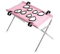 CoudarTitie Hamac Toiltage Respirant | Bords Renforcés, Structure Pliable, Mobilier, Rose