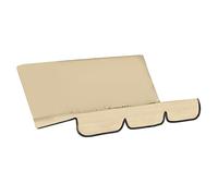 CoudarTitie Housse de Siège Balançoire pour Banc Balancelle Coussin Protection Étanche Polyester Universelle Adaptée pour Extérieur Loisirs de Jardin Terrasse, Beige