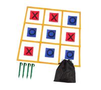 CoudarTitie Jeu de D'extérieur, Jeu D'échecs XO, Jouet éducatif D'intérieur et D'extérieur, Jeu de Lancer de Sacs de Sable XO