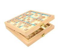 CoudarTitie Jeu de Sudoku éducatif En Bois 3 En 1, Idéal Comme Cadeau D'anniversaire Ou pour La Réflexion Des Enfants, Bleu
