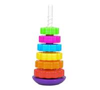 CoudarTitie Jeu D'empilage Rotatif pour Bébé, Jouet, Roue Classique et Amusante, Cadeau pour Bébé