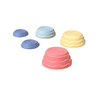 CoudarTitie Jeu Sensoriel à Ressort, Jouet D'éveil Portable, équilibre Amusant, Parcours D'obstacles pour Les Amis de L'école et Du Collège, Ensemble de couleurs claires