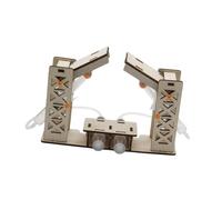 CoudarTitie Kit de Bricolage Scientifique pour L'assemblage D'un Pont Hydraulique, Jouet D'expérimentation Scientifique et éducatif, Idéal pour Les Dé