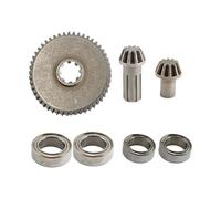 CoudarTitie Kit de Pignons Droits pour Voiture RC 16401Y, Résistant à L'usure, Compatible avec Les Références 14301, 16208 et H16P.