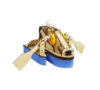 CoudarTitie Kits de Maquettes de Mini-bateaux, Kits D'expériences Scientifiques, Puzzles 3D à Assembler Soi-même, Kits de Construction D'expériences