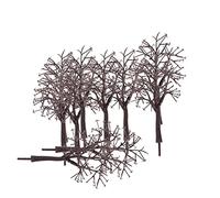 CoudarTitie Lot de 10 Arbres Miniatures pour Décor de Diorama Ferroviaire à L'échelle HO/75