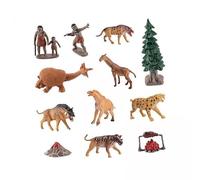 CoudarTitie Lot de 2 Mini Figurines de Créatures Préhistoriques pour Un Divertissement éducatif