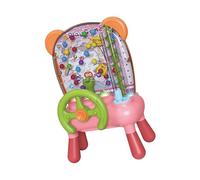 CoudarTitie Machine à Haricots Manuelle, Mini Borne D'arcade, Jeu éducatif Interactif, Cadeau de Saint-Valentin pour Enfants (garçons et Enfants), Rose avec pieds