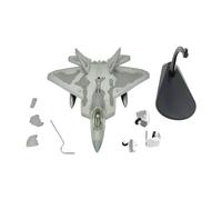 CoudarTitie Maquette d'avion de Chasse F22 Au 1/100 avec Support D'exposition - Collection D'avions - Décoration de Table