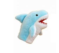 CoudarTitie Marionnte à Main Éducatif | Mvement Interactif des Articulatio, Marionnte à Main en Peluche, Réaliste, J Gant Animal, Bleu