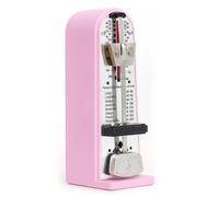 CoudarTitie Métronome Mécanique Compact Métronome Pendule Visible Stable Chronomètre Musical pr Trail des Gammes, Rose