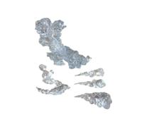 CoudarTitie Modèle à Effet de Fumée, Accessoires de Scène Amusants pour Figurines