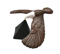 CoudarTitie Oiseau équilibriste Aigle équilibriste Jouet Scientifique et D'éducation Physique Aigle à Ailes avec Combinaison Pyramidale pour Enfants et Adulte, CafÉ