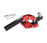 CoudarTitie Ornement Miniature et Créatif pour La Présentation D'un Attelage de Remorque RC Crawler à L'échelle 1:10 Ou 1:8, Idéal pour La Mai, Rouge