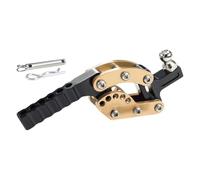 CoudarTitie Ornement Miniature et Créatif pour La Présentation D'un Attelage de Remorque RC Crawler à L'échelle 1:10 Ou 1:8, Idéal pour La Mai, Doré