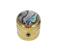 CoudarTitie Pièce de Rechange pour Bouton de Guitare, Montage Facile, Vis de Réglage Du Volume pour Guitare à Monter Soi-même, Contrôle de Volume Universel Profes, or